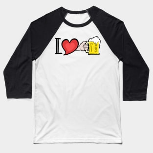 I love beer Baseball T-Shirt